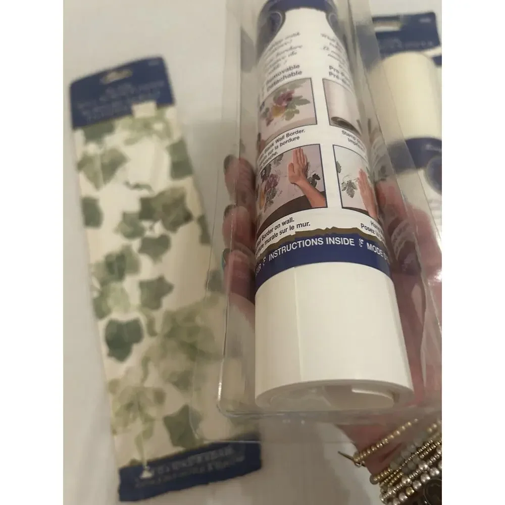 Blank Wall Border Paper 2‎ Rolls 53454 Plaid Enterprises 15' x 10